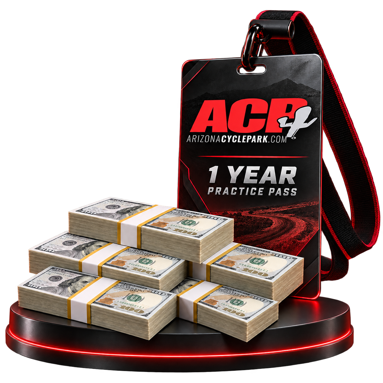 Second-place award with $250 cash and a one-year Arizona Cycle Park practice pass